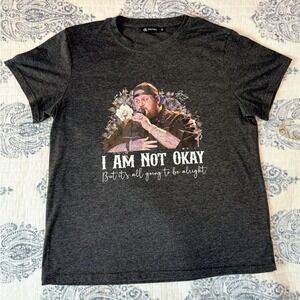 Jelly Roll I Am Not Okay Graphic T Shirt womens XL Country Rap Merch